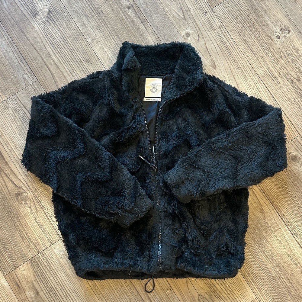 Urban Outfitters Black Women’s Fuzzy Jacket